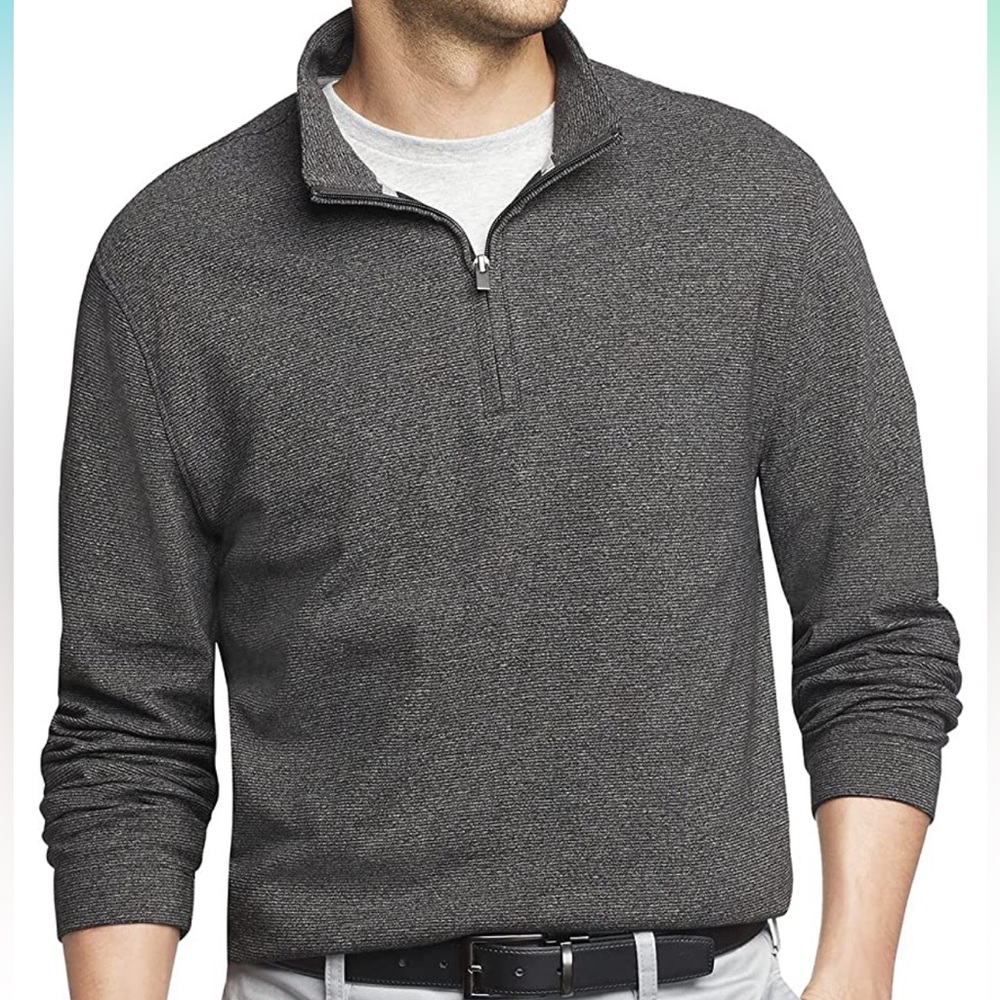 Van Heusen long sleeve quarter zip